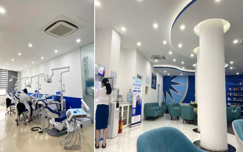 Không gian phòng khám rộng rãi, sạch đẹp tại Lạc Việt Intech