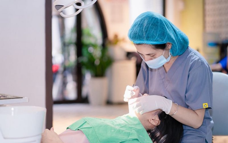 Không gian phòng nha sạch sẽ, hiện đại tại Việt Mỹ Smile 