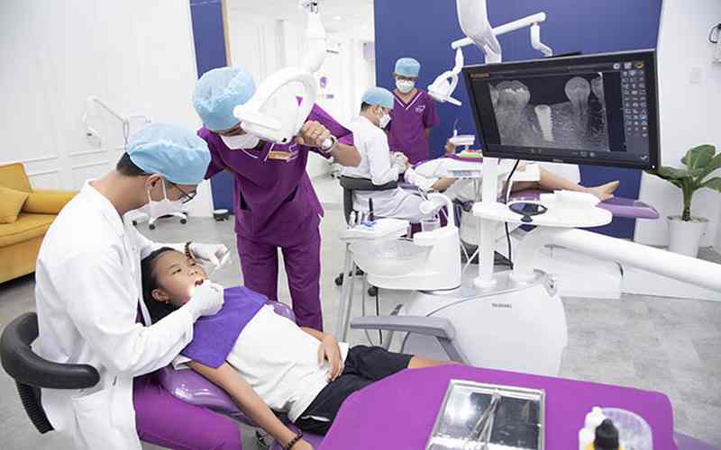 Khu vực điều trị răng miệng tại Nha khoa Sunny Quận 2