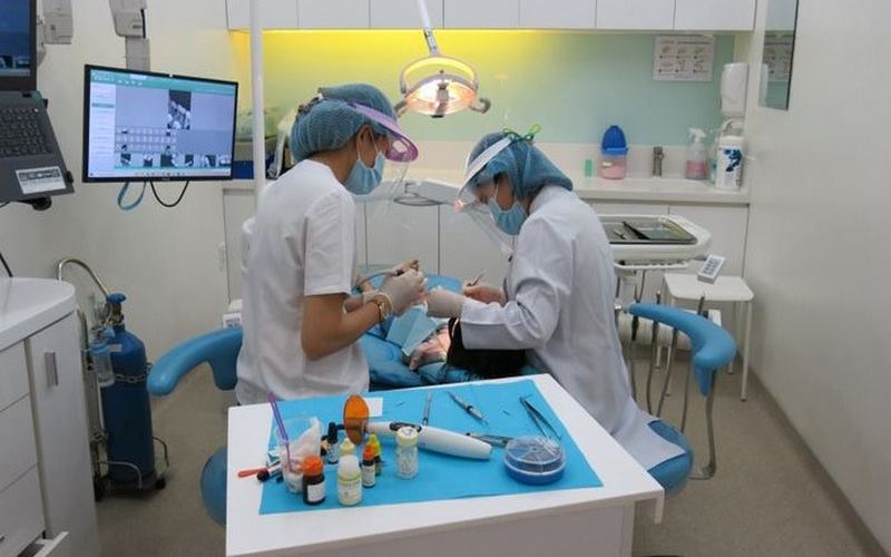 Trang thiết bị hiện đại tại phòng nha KaiYen