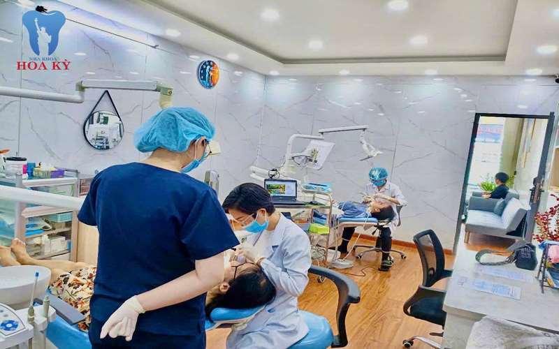 Hệ thống phòng nha hiện đại, sang trọng tại Nha khoa Hoa Kỳ