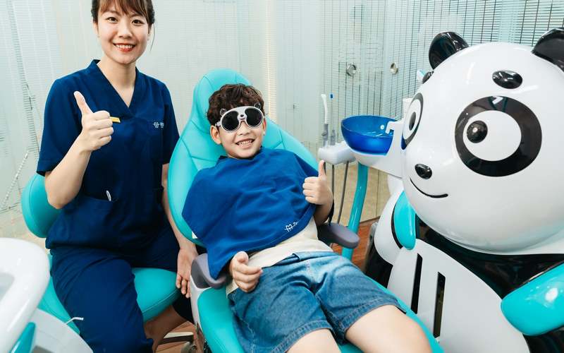 Không gian chăm sóc răng miệng trẻ nhỏ tại nha khoa Việt Pháp